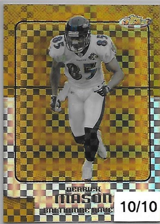Derrick Mason [Gold Xfractor] #27