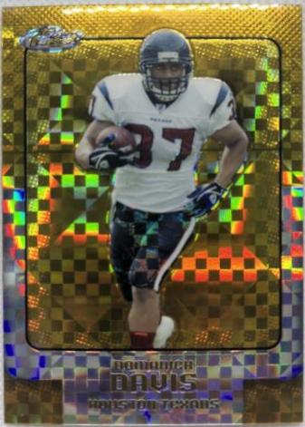 Domanick Davis [Gold Xfractor] #39