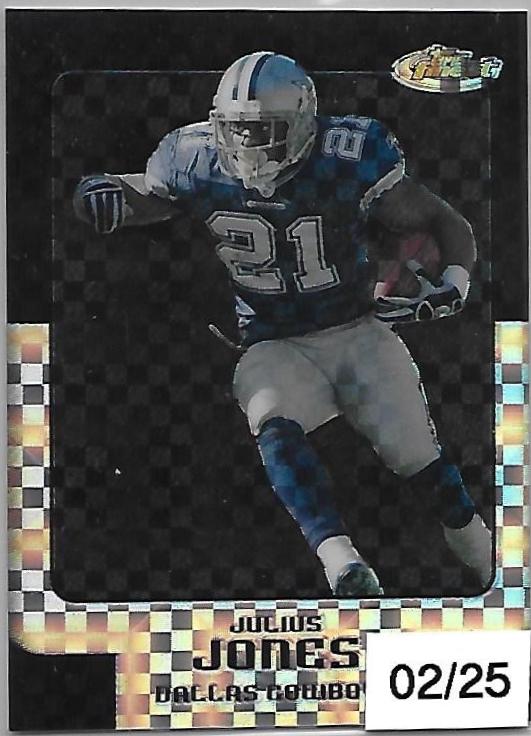 Julius Jones [Black Xfractor] #57