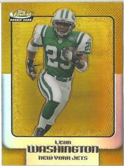 Leon Washington [Gold Refractor] #117