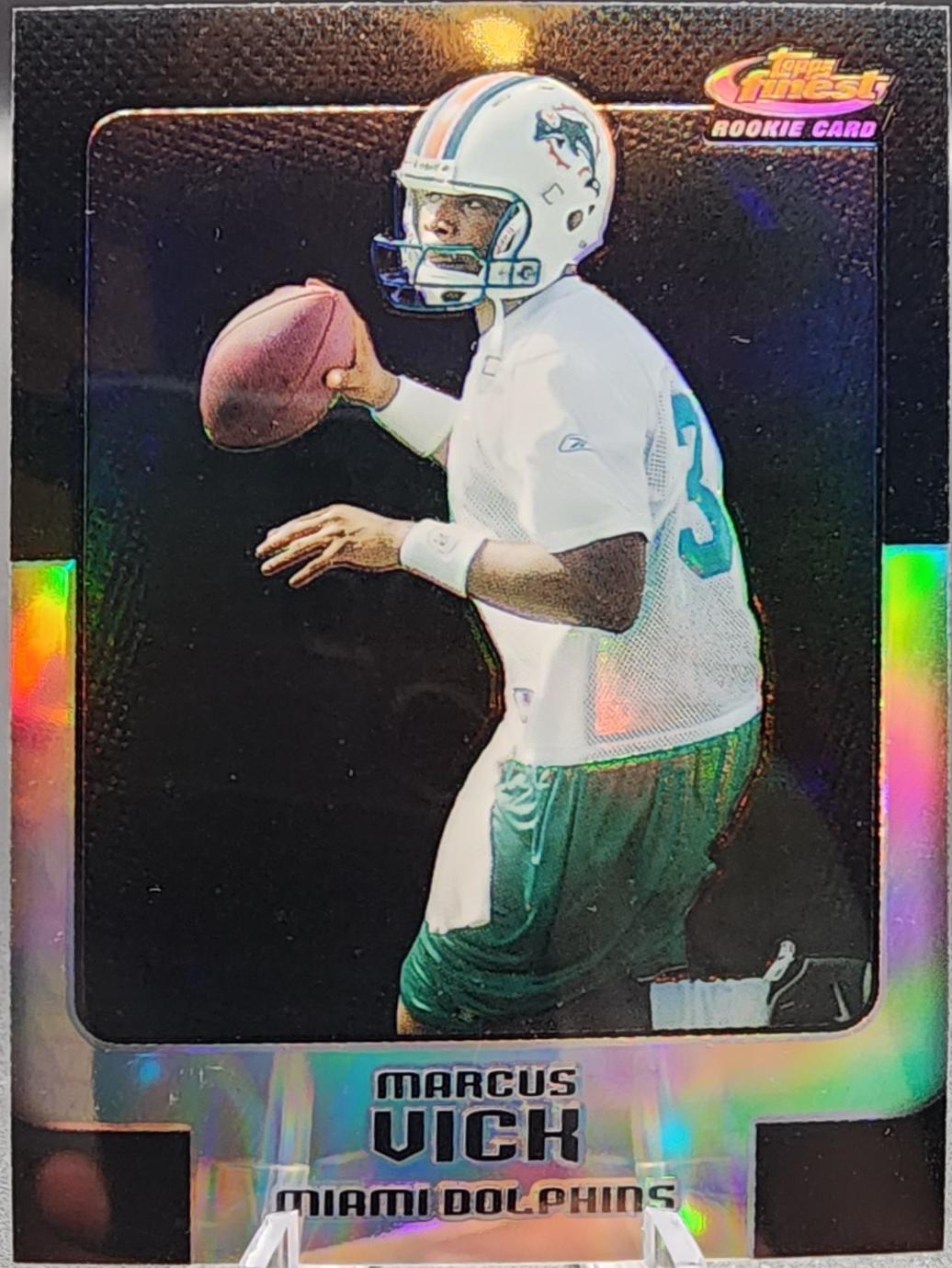 Marcus Vick [Black Refractor] #129