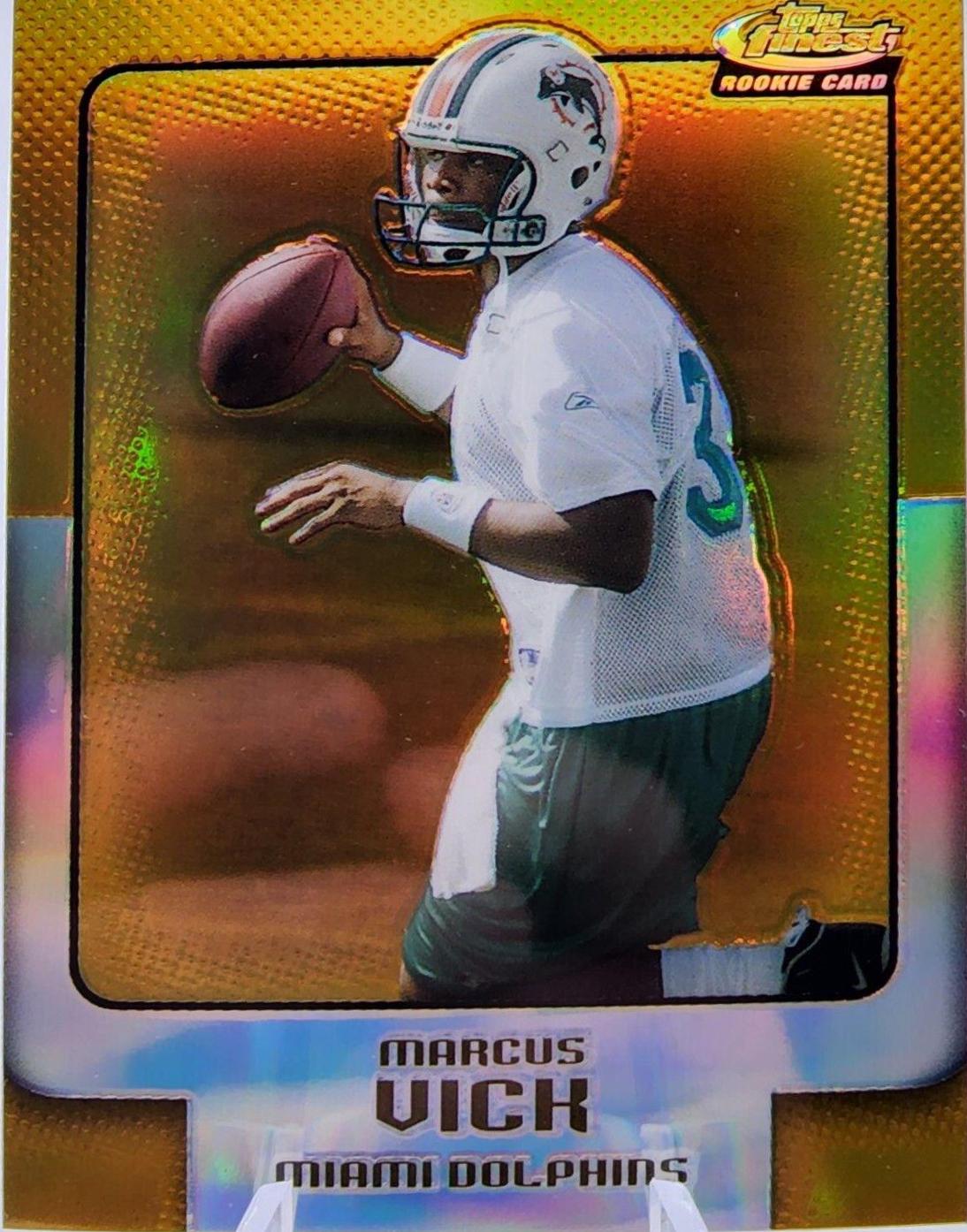 Marcus Vick [Gold Refractor] #129