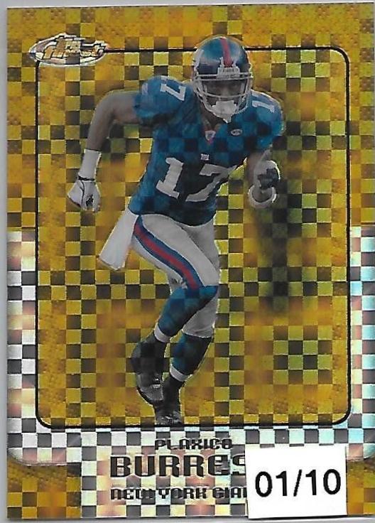 Plaxico Burress [Gold Xfractor] #87