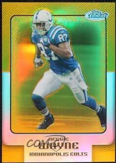 Reggie Wayne [Gold Refractor] #112