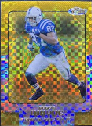 Reggie Wayne [Gold Xfractor] #112