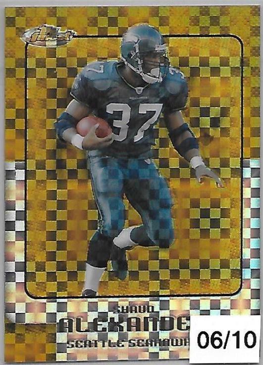 Shaun Alexander [Gold Xfractor] #18