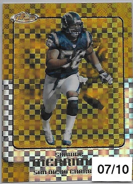 Shawne Merriman [Gold Xfractor] #77