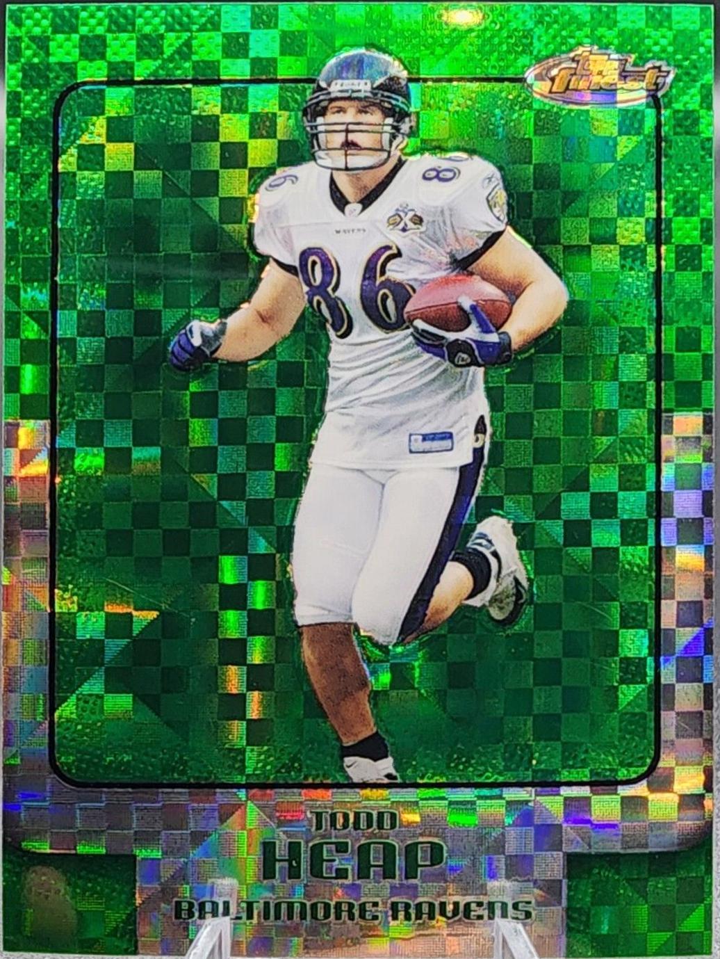 Todd Heap [Green Xfractor] #83