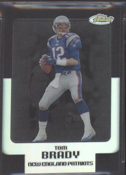 Tom Brady [Black Refractor] #105