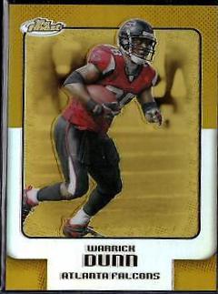 Warrick Dunn [Gold Refractor] #49