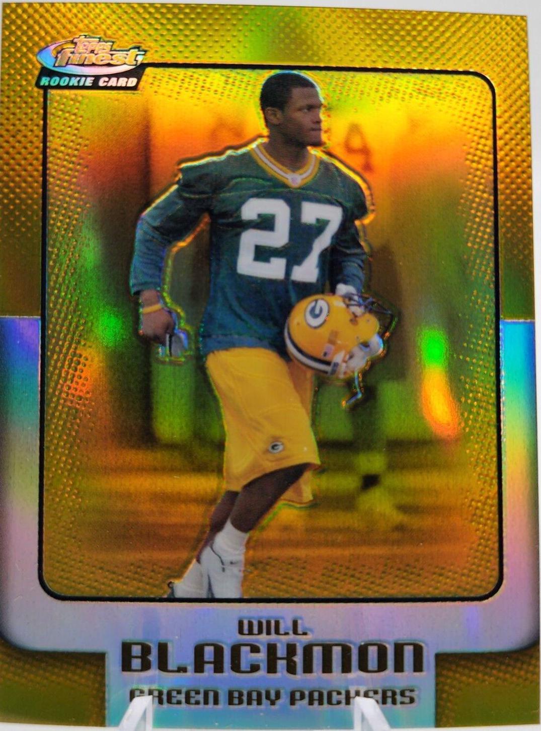 Will Blackmon [Gold Refractor] #98