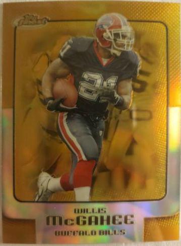 Willis McGahee [Gold Refractor] #73
