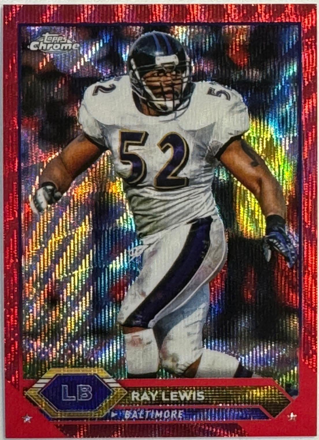 Ray Lewis [Red Wave Refractor] #20
