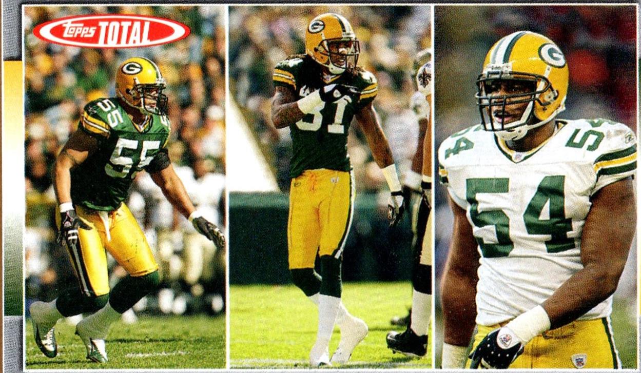 Robert Thomas, Roy Manning, Brady Poppinga [Gold] #90