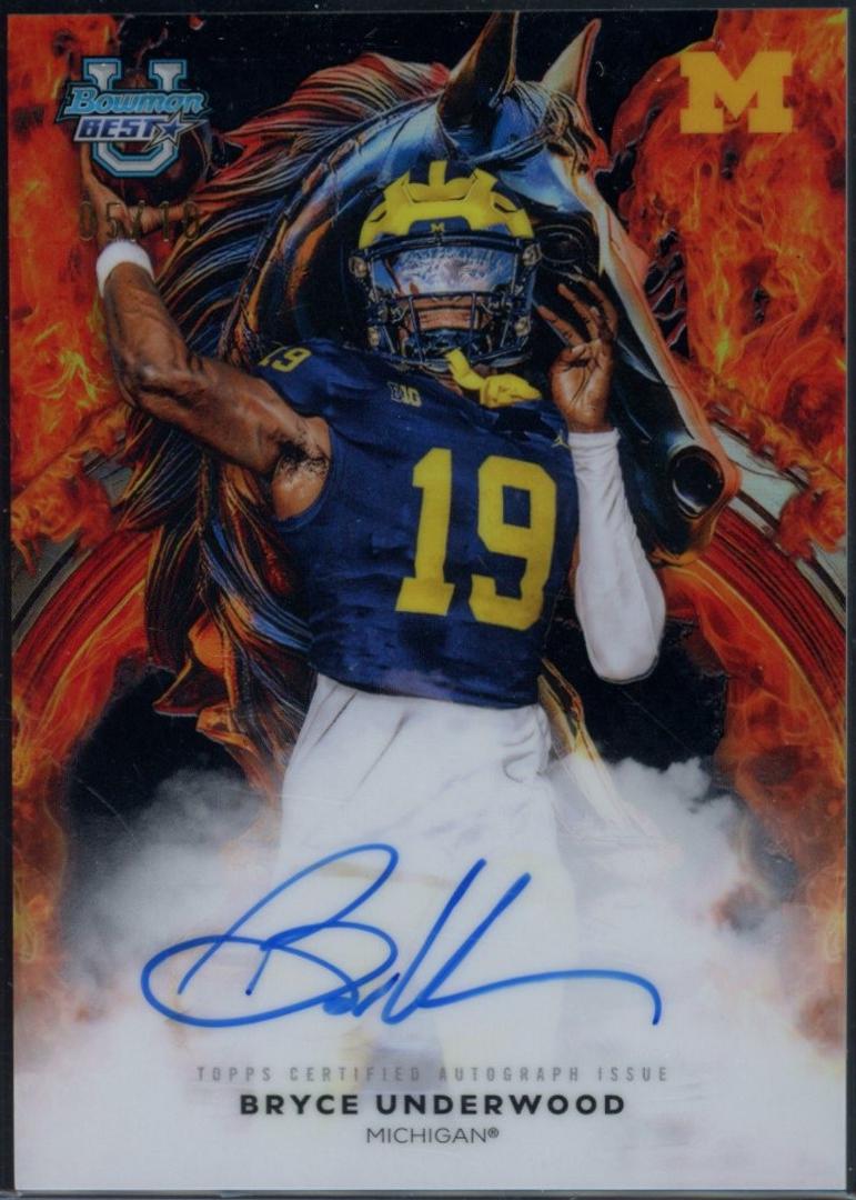 Bryce Underwood [Black] #WA-BU