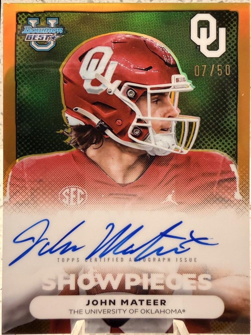 John Mateer [Gold] #BSA-JM