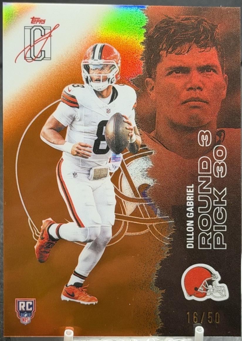 Dillon Gabriel [Orange Refractor Chrome] #103