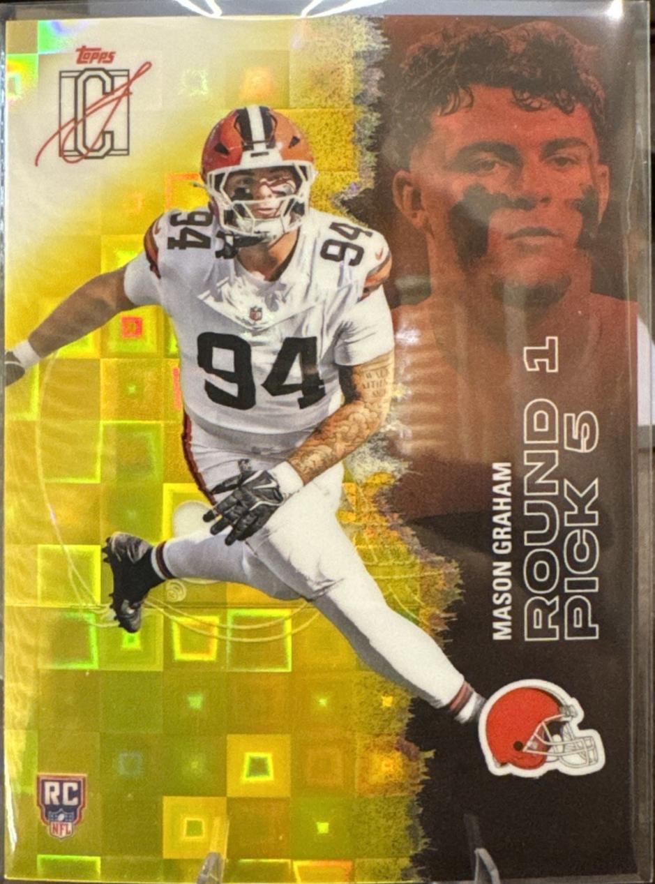 Mason Graham [Kaleidoscope Yellow Refractor Chrome] #141