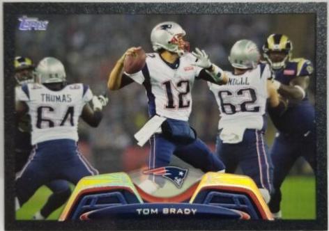 Tom Brady [Horizontal Card Black] #100