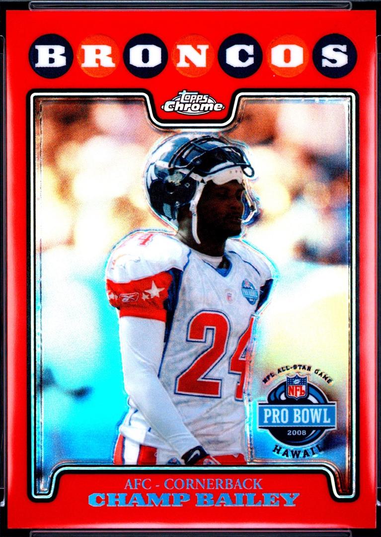 Champ Bailey [Red Refractor] #TC149