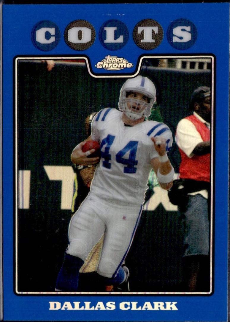 Dallas Clark [Blue Refractor] #TC98