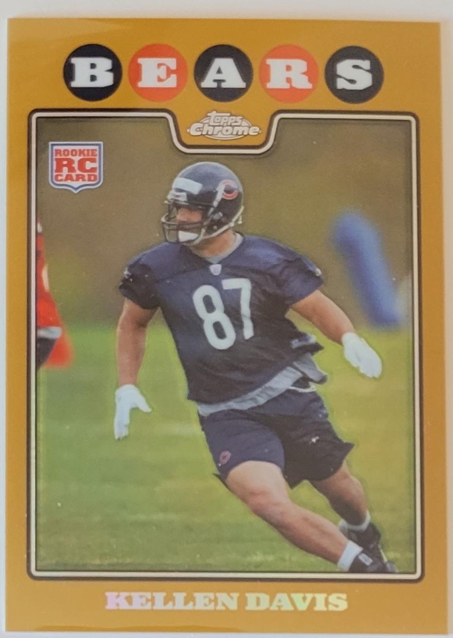 Kellen Davis [Gold Refractor] #TC221