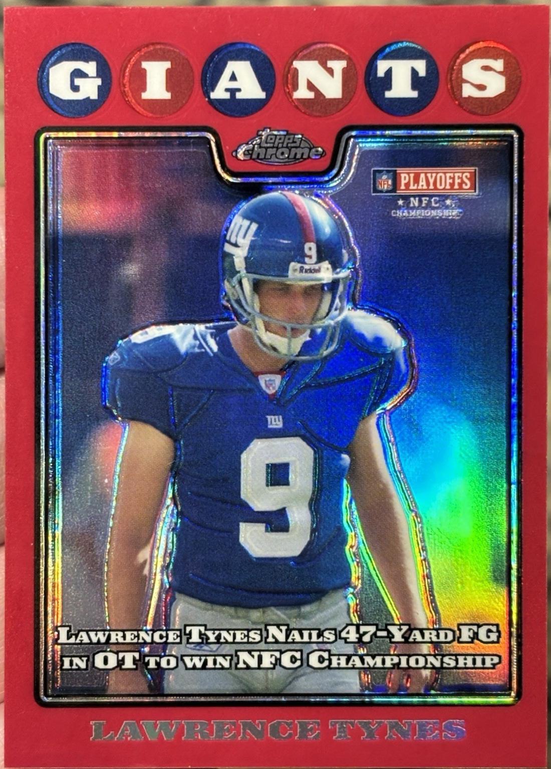 Lawrence Tynes [Red Refractor] #TC154