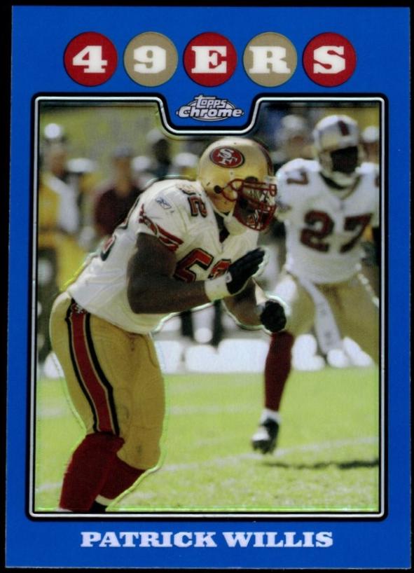 Patrick Willis [Blue Refractor] #TC113
