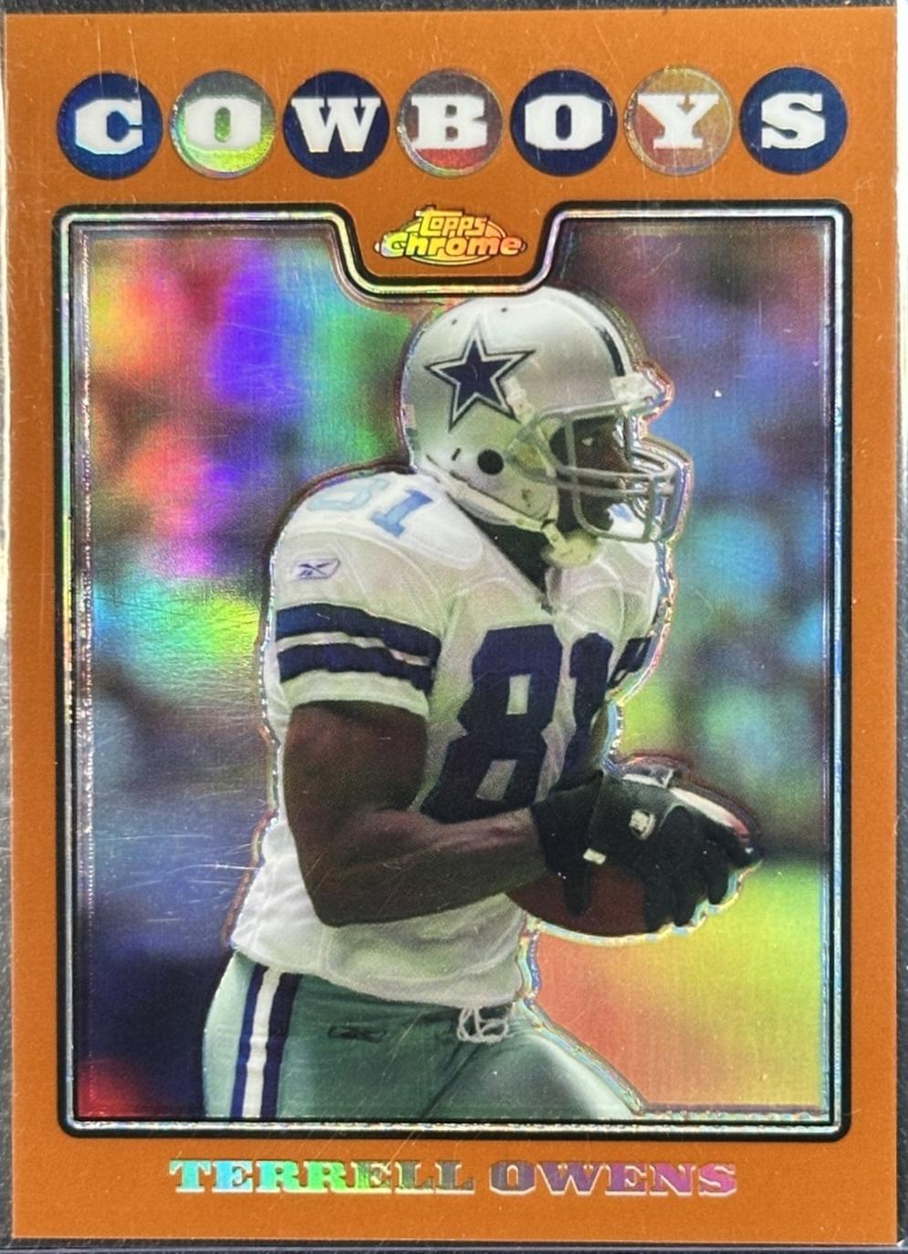 Terrell Owens [Copper Refractor] #TC76