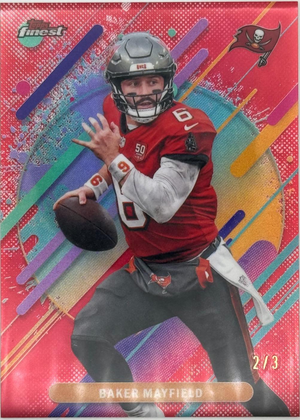 Baker Mayfield [Red Refractor] #249