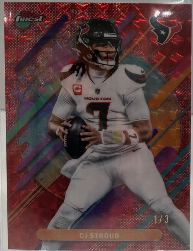 CJ Stroud [Red Geometric] #234