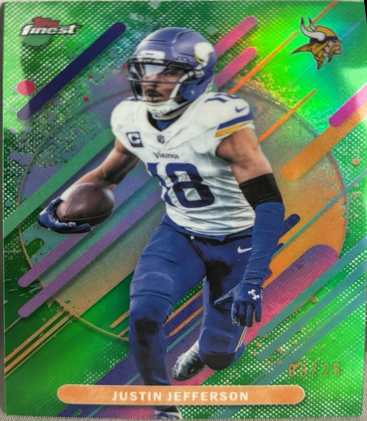 Justin Jefferson [Green Geometric] #264