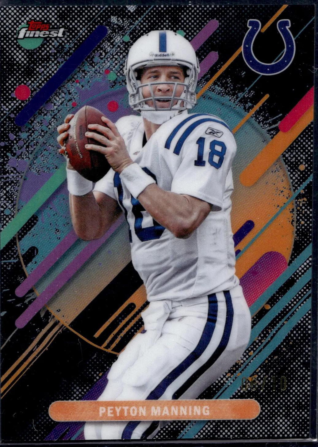 Peyton Manning [Black Refractor] #292