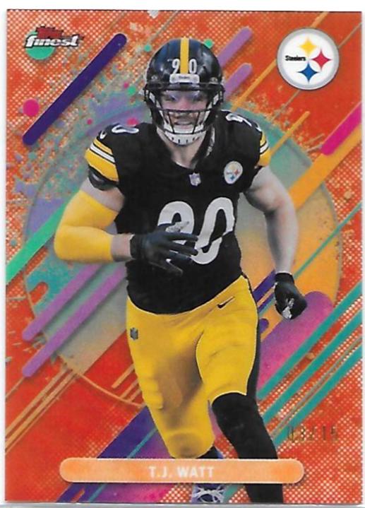 T.J. Watt [Orange Refractor] #283