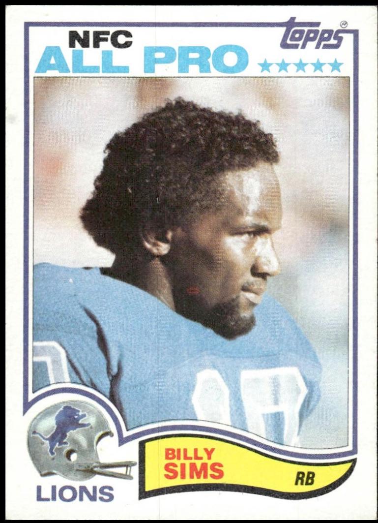 Billy Sims #349