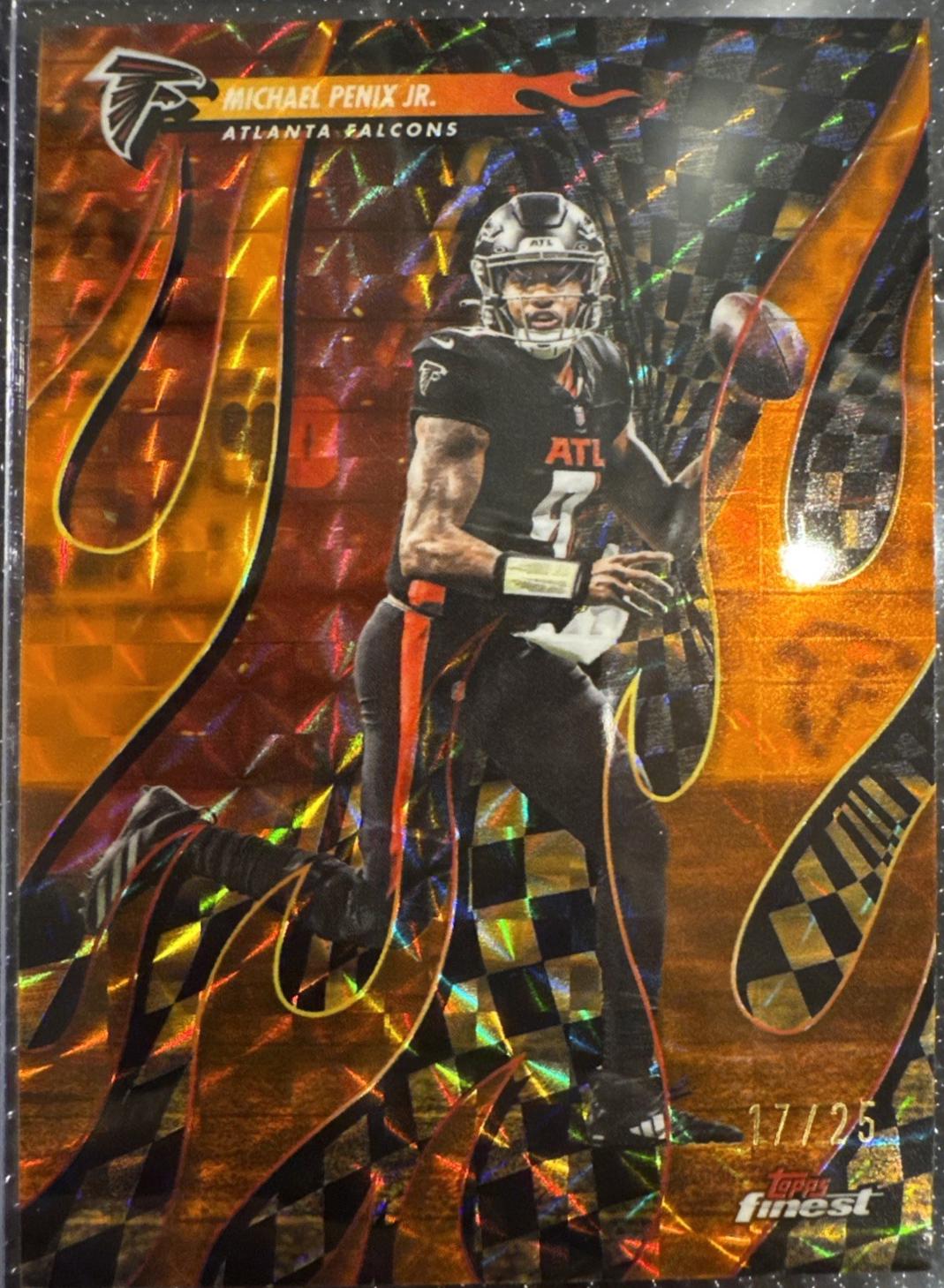 Michael Penix Jr. [Orange Refractor] #T-8