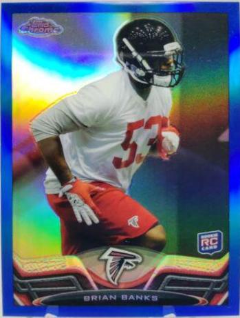 Brian Banks [Blue Refractor] #27
