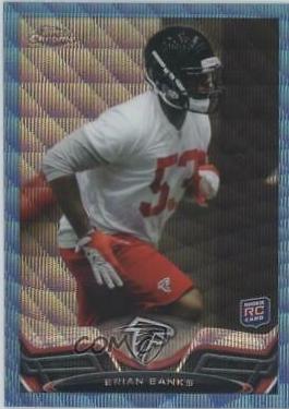 Brian Banks [Blue Wave Refractor] #27