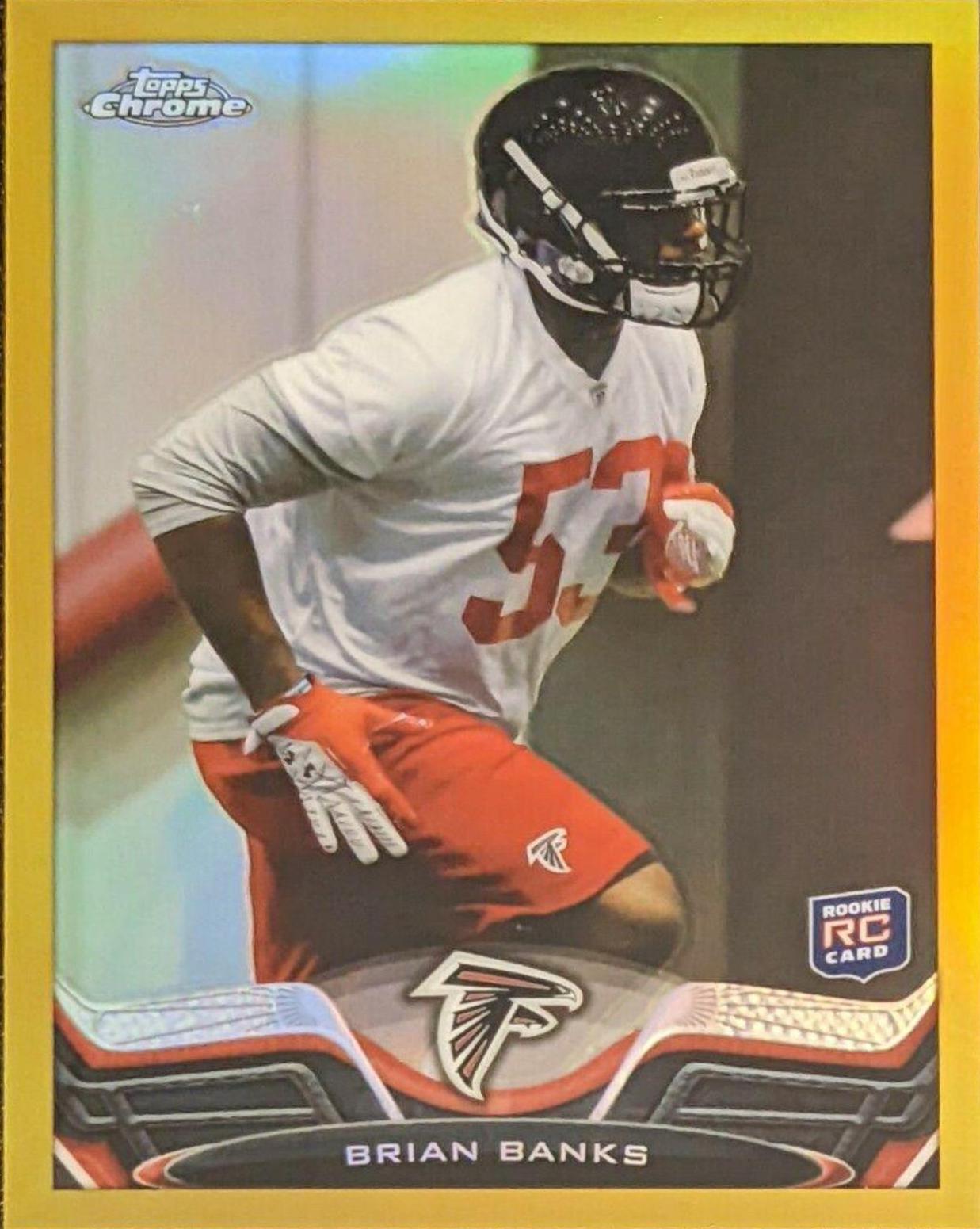 Brian Banks [Gold Refractor] #27