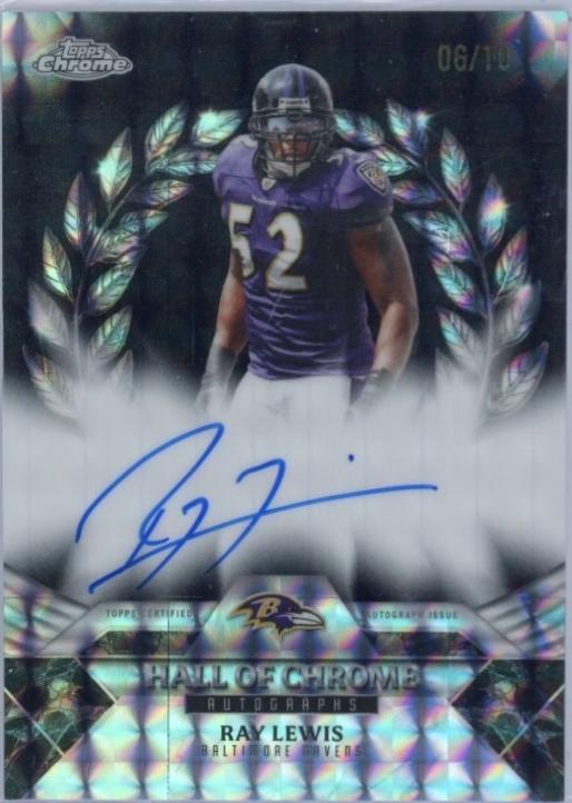 Ray Lewis [Black Geometric] #HOCA-RL