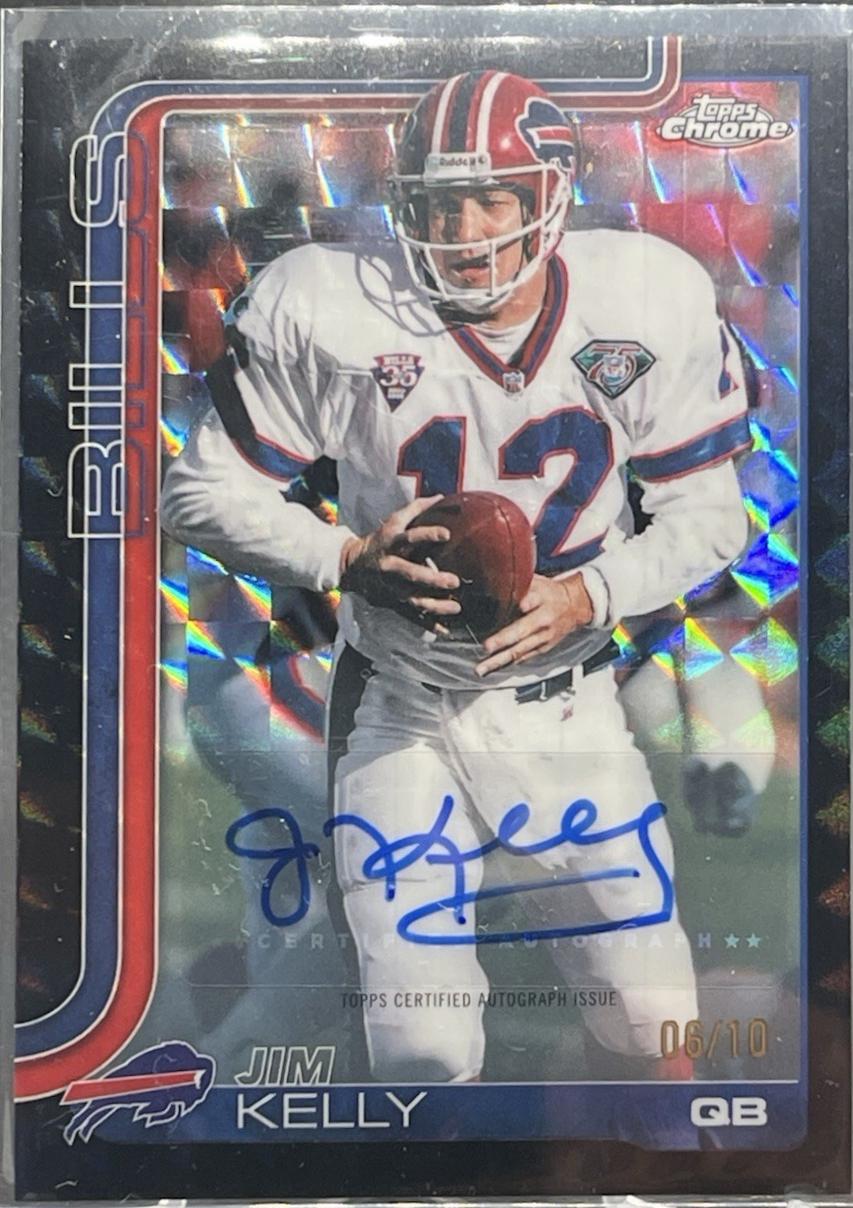 Jim Kelly [Black Geometric Refractor] #CLA-JK