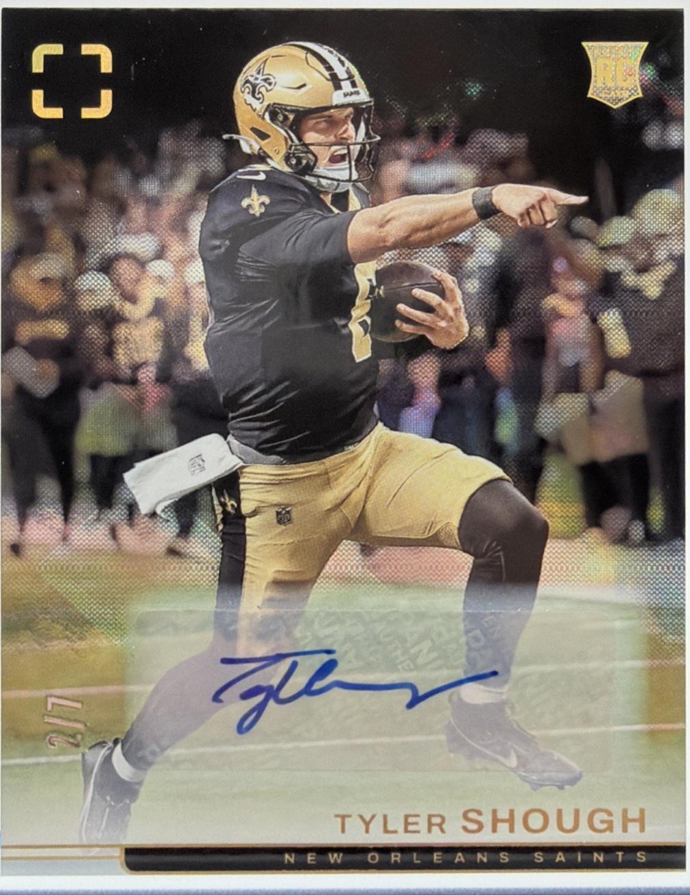 Tyler Shough [White Rookie Autograph] #144