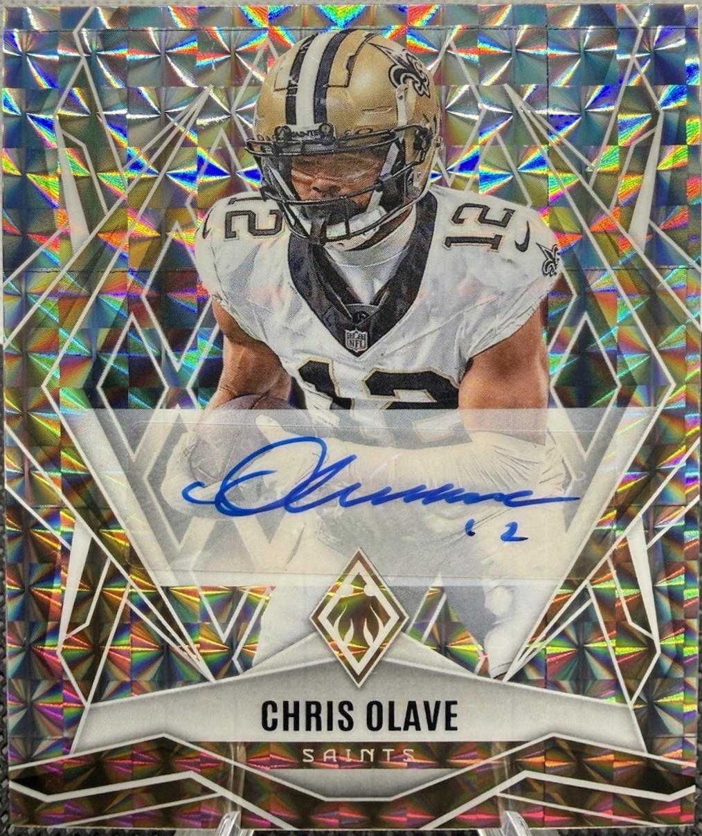 Chris Olave [Red Autograph] #87