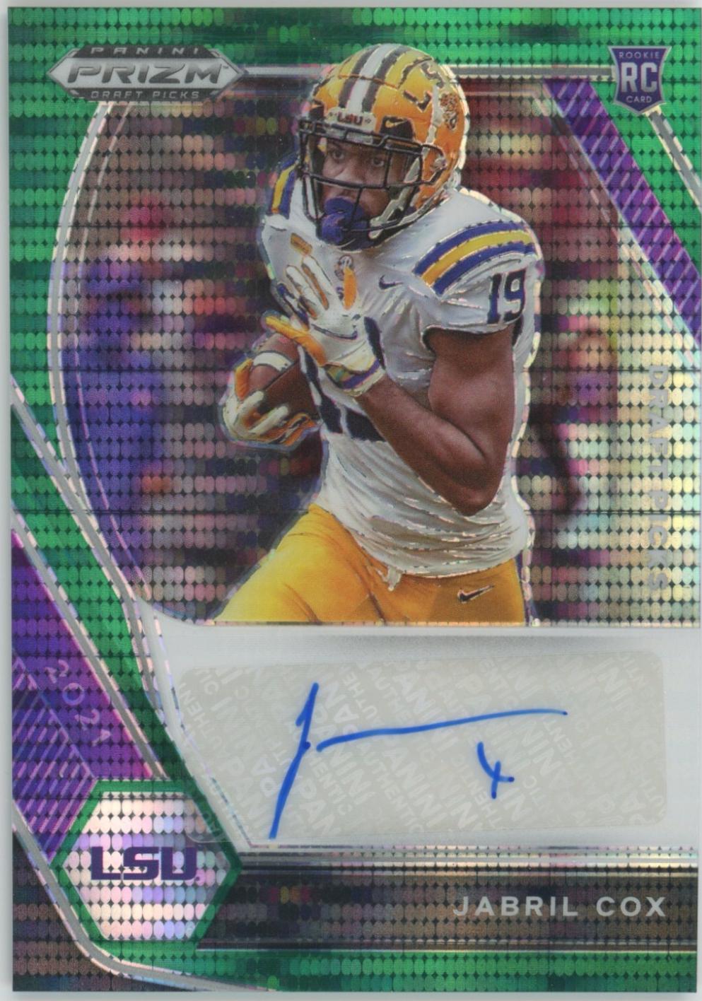 Jabril Cox [Green Pulsar Prizm] #DPA-JAB