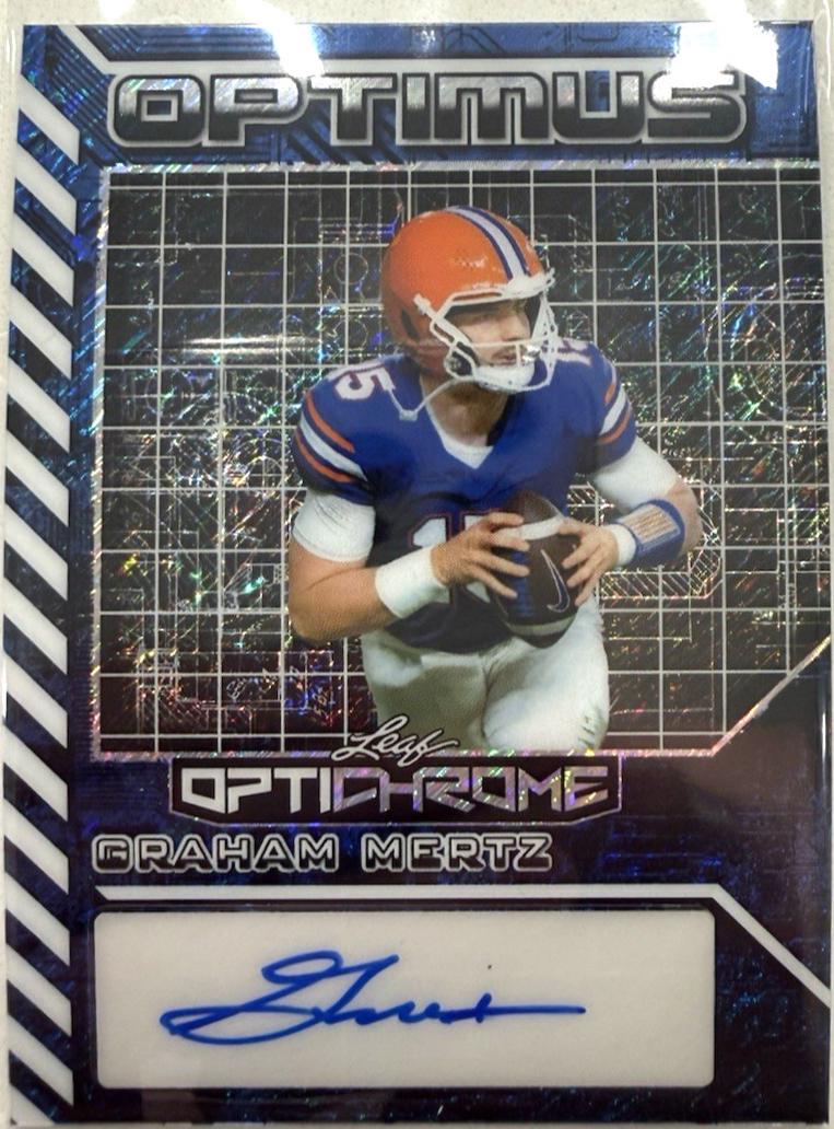 Graham Mertz [Shimmer Blue] #OA-GM1