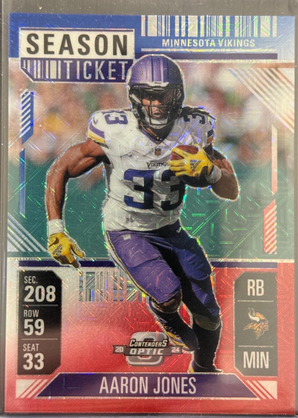 Aaron Jones [Red White Blue] #37