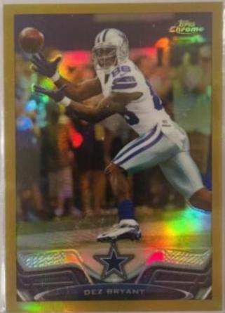 Dez Bryant [Gold Refractor] #95