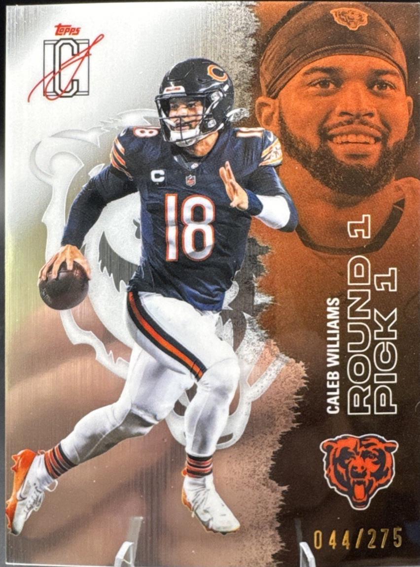 Caleb Williams [Silver Refractor Chrome] #11