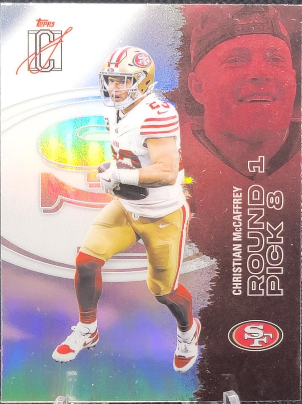 Christian McCaffrey [Refractor Chrome] #49