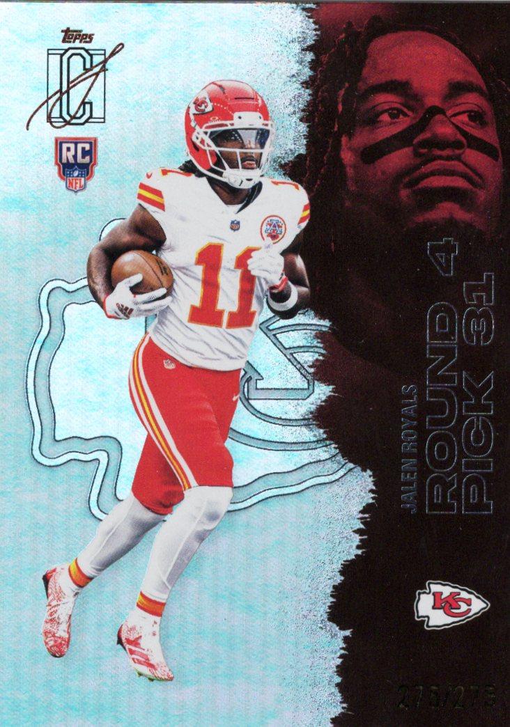 Jalen Royals [Silver Refractor Chrome] #125